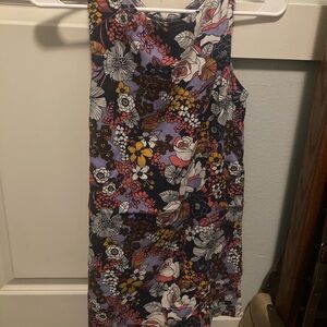 Modcloth 60s Reproduction Floral Shift Dress